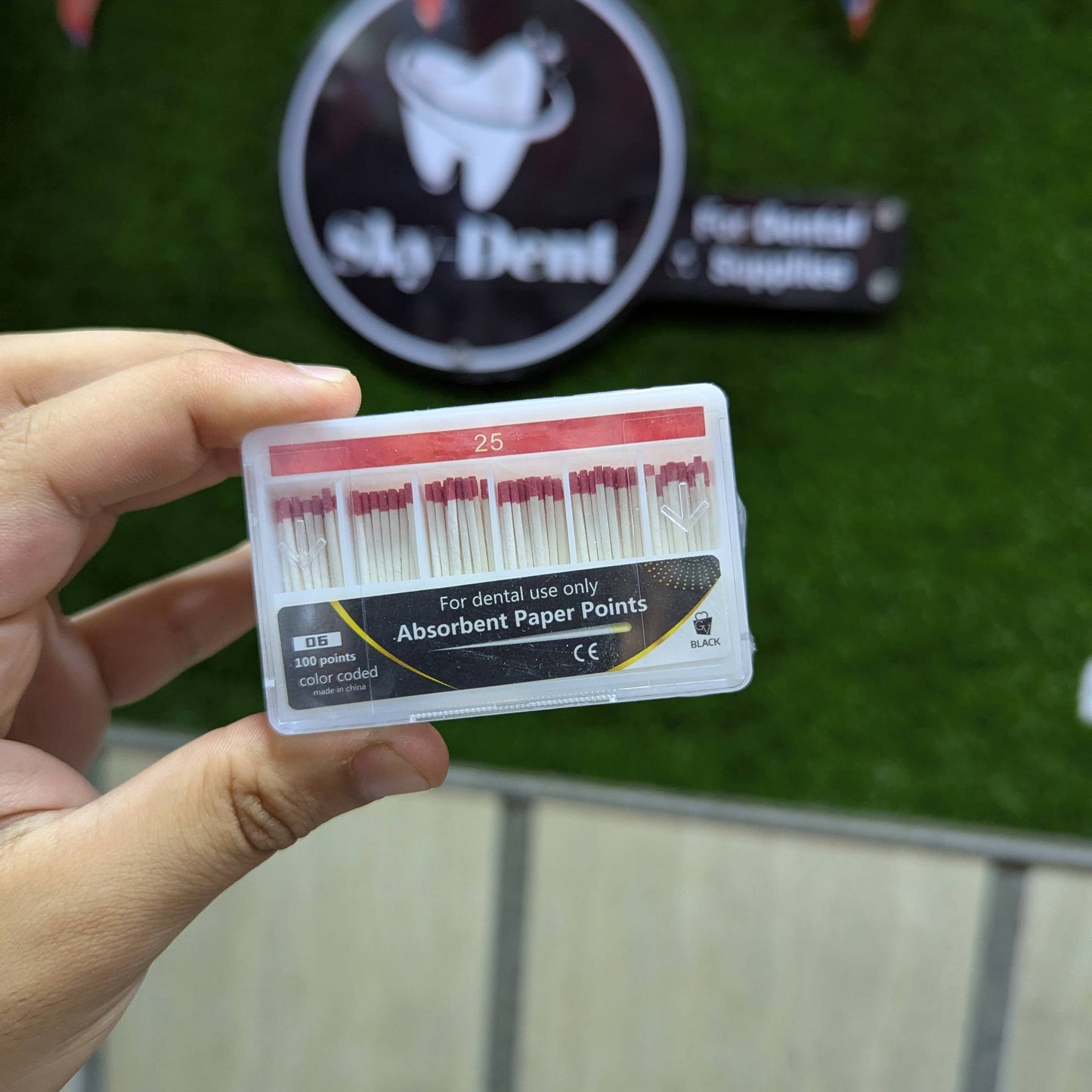 Paper Point 25 Taper 6